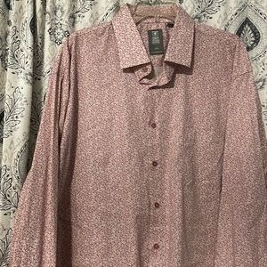 Stacy adams long sleeve dress shirt